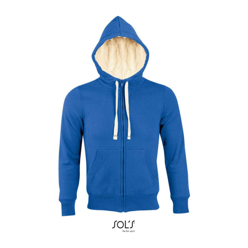 SOL'S SHERPA - UNISEX ZIPPED JACKET WITH "SHERPA" 
