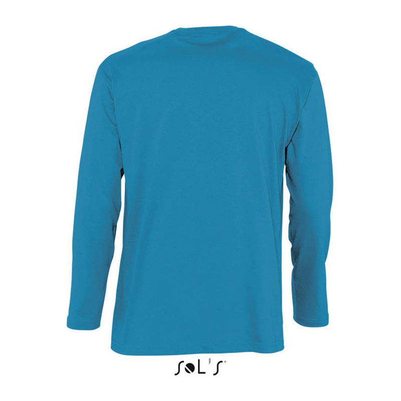 SOL'S MONARCH - MEN'S ROUND COLLAR LONG SLEEVE T-S
