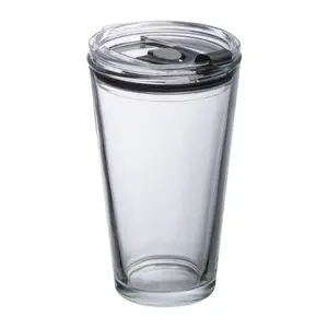 Glass mug with lid Wattenscheid